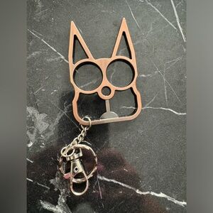 Self-Defense Cat Keychain